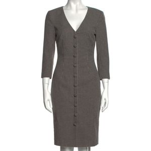 BADGLEY MISCHKA Striped Midi Length DressSize: XXL | US 16